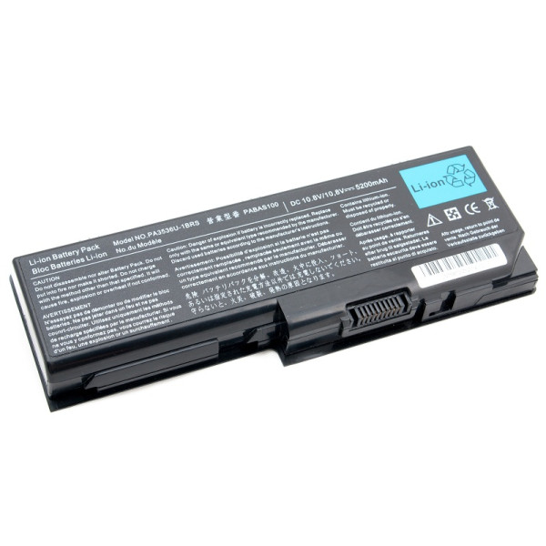 Аккумулятор PowerPlant для ноутбуков Toshiba Satellite P200 (PA3536U-1BRS, TA3536LH) 10,8V 5200mAh